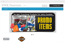 Tablet Screenshot of nwkprinters.com